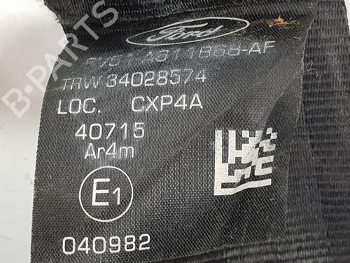 Rear right seatbelt FORD FIESTA VI (CB1, CCN) 1.4 TDCi | BP22619400I28 