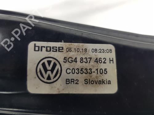 Front right window mechanism VW GOLF VII (5G1, BQ1, BE1, BE2) 2.0 TDI | BP11283049C23 