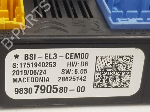 Fuse box CITROËN JUMPY III Van (V_) 2.0 BlueHDi 120 | BP31909437E1 