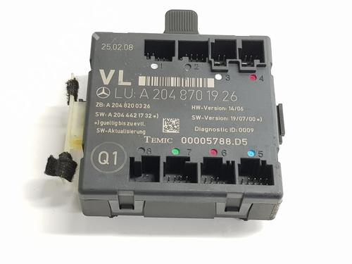 Elektronisk modul MERCEDES-BENZ C-CLASS (W204) C 320 CDI (204.022) (224 hp) 24122728