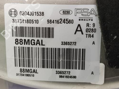 Servo brake OPEL ASTRA L Sports Tourer (OV5) 1.2 (FRHNPJ) | BP24586368M42 
