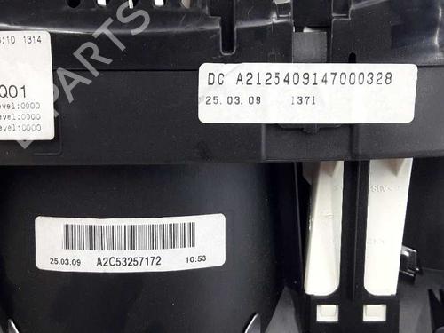 Instrument cluster MERCEDES-BENZ E-CLASS Coupe (C207) E 350 CDI (207.322) | BP12582473C47
