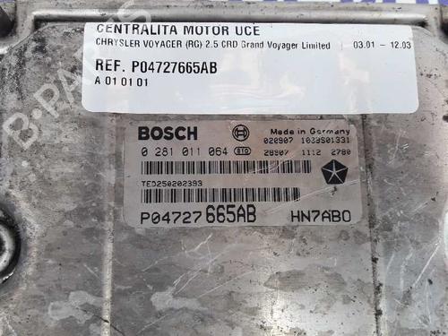 Engine control unit (ECU) CHRYSLER VOYAGER IV (RG, RS) 2.5 CRD | BP3422900M57 