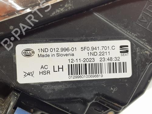 Left front fog light SEAT LEON (KL1, KLG)  | BP29436812C30 