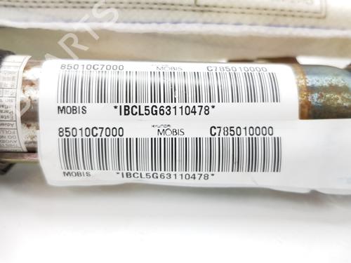 Left curtain airbag HYUNDAI i20 II (GB, IB) 1.2 | BP8801075C11 