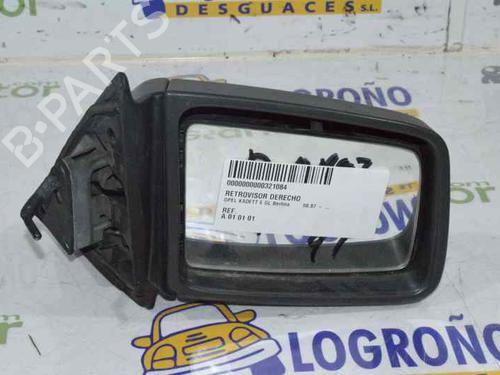 Used Right mirror OPEL KADETT E (T85) 1.6 S (C19, D19) (82 hp) 3422405