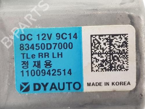 Left rear window motor HYUNDAI TUCSON (TL, TLE) 1.6 GDi | BP12471300E23 