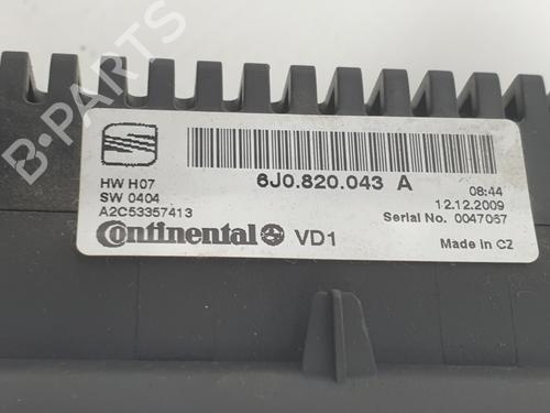 Climate control SEAT IBIZA IV SC (6J1, 6P5) 1.4 | BP20705532I5 