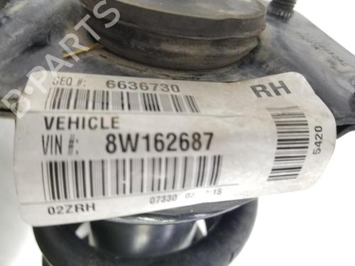 Right front shock absorber JEEP CHEROKEE (KK) 2.8 CRD 4x4 | BP8343453M17 