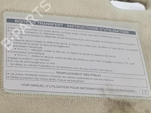 Right sun visor TOYOTA LAND CRUISER PRADO (_J12_) 3.0 D-4D (KDJ120, KDJ125) | BP13616077I2 