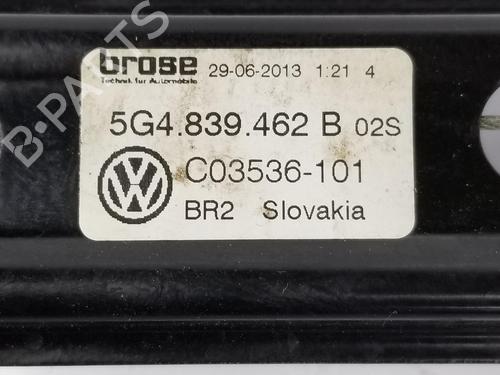 Rudehejsemekanisme Højre bagtil VW GOLF VII (5G1, BQ1, BE1, BE2) 2.0 GTI | BP13371711C25 