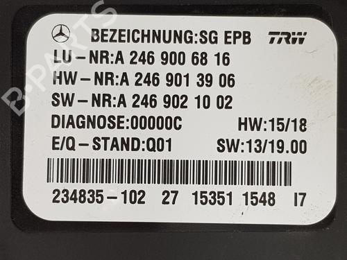 Electronic module MERCEDES-BENZ CLA Coupe (C117) CLA 200 (117.343) | BP27653512M83