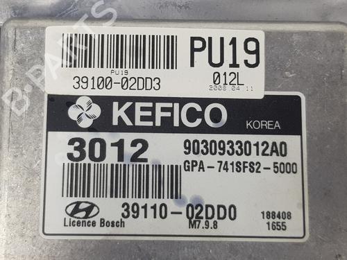 Engine control unit (ECU) HYUNDAI i10 I (PA) 1.1 | BP8233787M57 