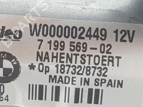Rear wiper motor BMW 1 (E87) 120 d | BP7554191M102 