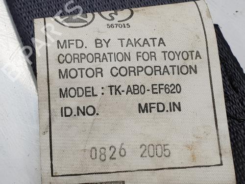 Rear right seatbelt TOYOTA LAND CRUISER PRADO (_J12_) 3.0 D-4D (KDJ120, KDJ125) | BP23227937I28 