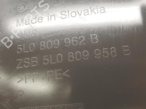 Wheel arch SKODA YETI (5L) 2.0 TDI 4x4 | BP16094672C56 