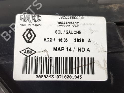 Left taillight RENAULT CLIO IV (BH_) 1.5 dCi 90 | BP18537469C34 