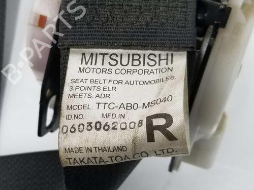 Rear left seatbelt MITSUBISHI L200 / TRITON (KA_T, KB_T) 2.5 DI-D 4WD (KB4T) | BP6967742I29 