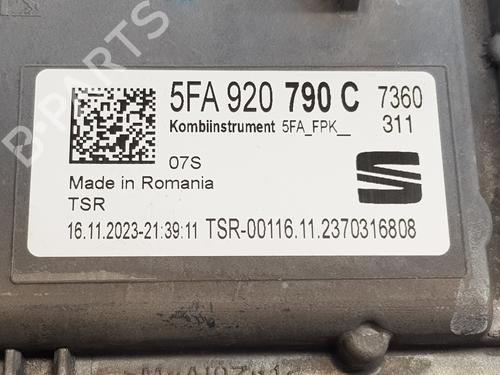 Instrument cluster SEAT LEON (KL1, KLG)  | BP29436808C47 