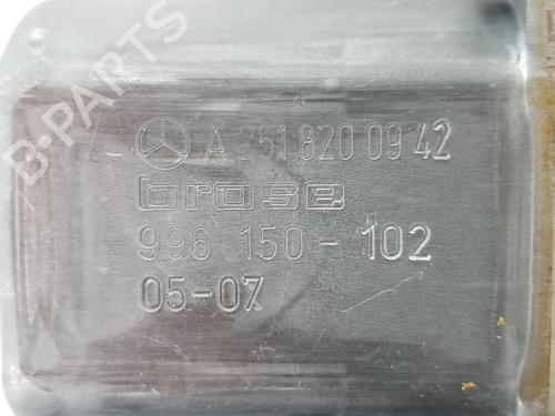Left rear window motor MERCEDES-BENZ M-CLASS (W164) ML 320 CDI 4-matic (164.122) | BP13361749E23 