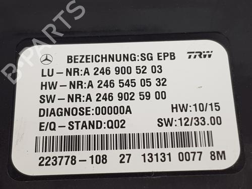 Electronic module MERCEDES-BENZ CLA Coupe (C117) CLA 220 CDI / d (117.303) | BP29189127M83 