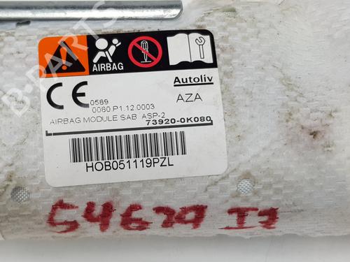 Left seat airbag TOYOTA HILUX VIII Pickup (_N1_)  | BP29729447C13 