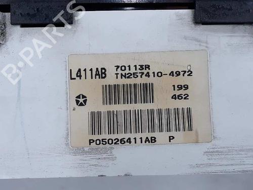 Instrument cluster CHRYSLER 300M (LR) 2.7 V6 24V | BP3382460C47 