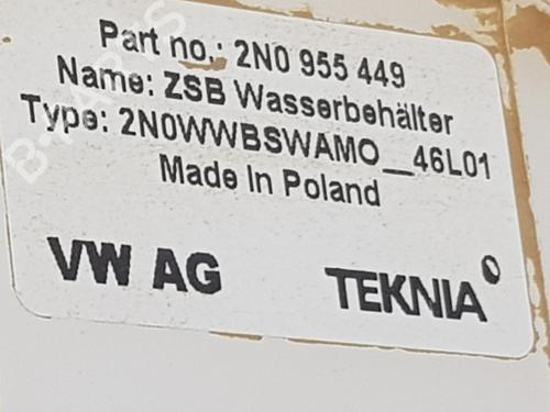 Windscreen washer tank VW CRAFTER Van (SY_, SX_)  | BP29535782C113 