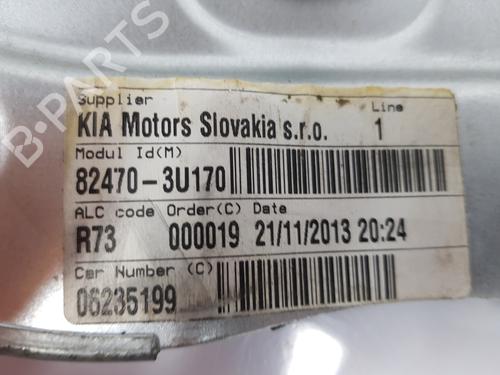 Front left window mechanism KIA SPORTAGE III (SL) 1.6 GDI | BP8379791C22 