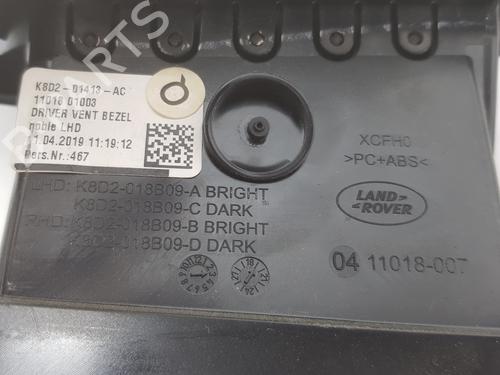 Luftventil LAND ROVER RANGE ROVER EVOQUE (L551) 2.0 D180 4x4 | BP14933418I21 
