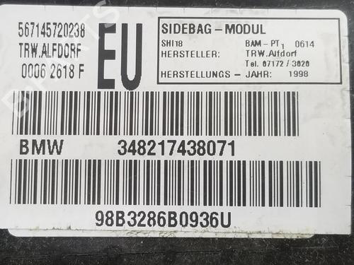 Right seat airbag BMW 3 (E46) 320 d | BP8728050C14 