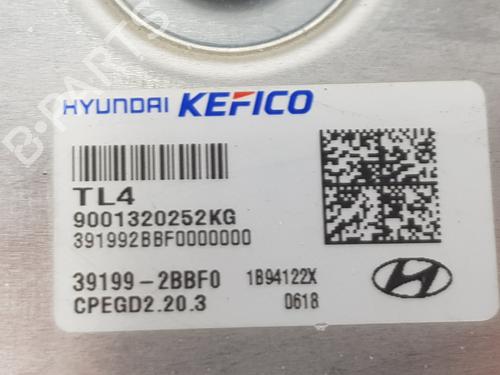 Engine control unit (ECU) HYUNDAI TUCSON (TL, TLE) 1.6 GDi | BP9144276M57 