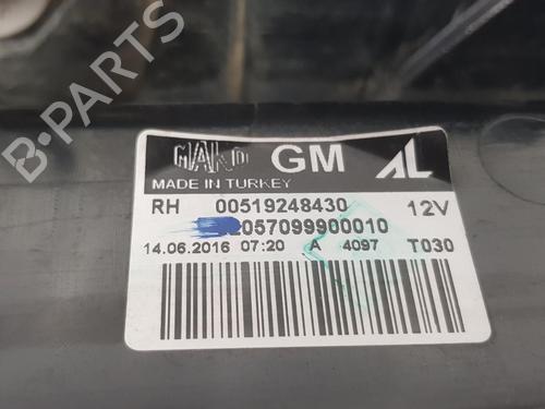 Right taillight OPEL COMBO Box Body/MPV (X12) 1.3 CDTI (B05) | BP18122628C35 