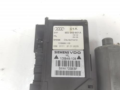 Left rear window motor AUDI A4 B7 (8EC) 2.0 TDI 16V | BP13880529E23 