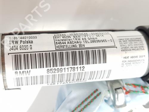 Right curtain airbag BMW X1 (E84) sDrive 18 d | BP29953665C12