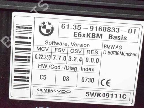 Electronic module BMW 5 (E60) 520 d | BP14122875M83 