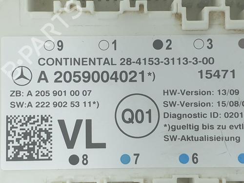 Electronic module MERCEDES-BENZ C-CLASS (W205) C 220 BlueTEC / d (205.002, 205.004) | BP10932630M83 