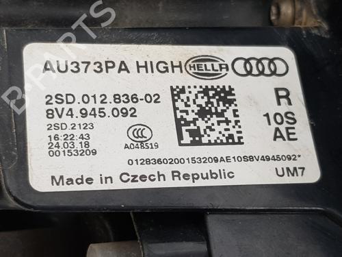 Right taillight AUDI A3 (8V1, 8VK) S3 quattro | BP27398421C35 