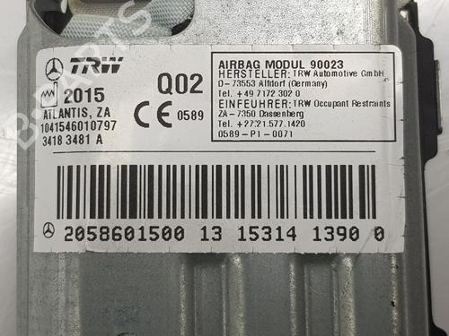 Airbag Kit MERCEDES-BENZ C-CLASS (W205) C 220 BlueTEC / d (205.002, 205.004) | BP8637896C86 