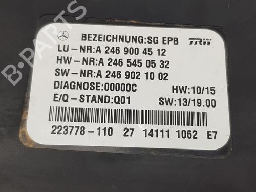 Electronic module MERCEDES-BENZ A-CLASS (W176) A 180 CDI / d (176.012) | BP18010246M83 