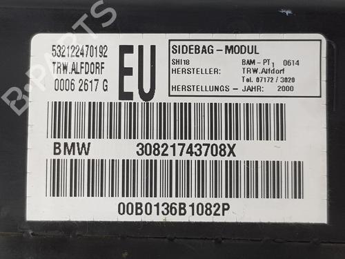 Left seat airbag BMW 3 (E46) 330 d | BP11336582C13 