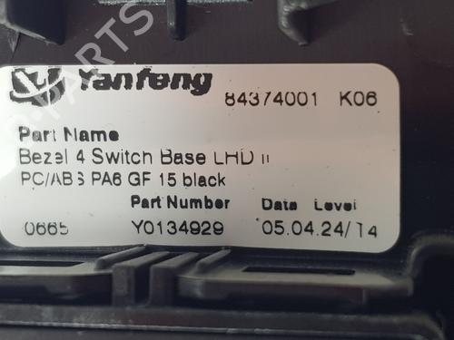 Left front window switch OPEL ASTRA L Sports Tourer (OV5) 1.2 (FRHNPJ) | BP29424428I27 