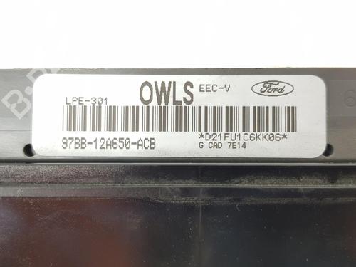 Engine control unit (ECU) FORD MONDEO I Saloon (GBP) 2.0 i 16V | BP17904899M57 