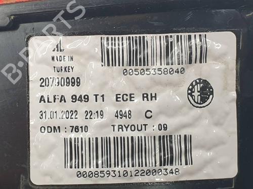 Right taillight ALFA ROMEO STELVIO (949_) 2.2 D (949.AXD1A) | BP40093700C35 - Image 6