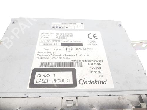 Radio TOYOTA VERSO (_R2_) 2.0 D-4D (AUR20_, AUR20R) | BP17169799E6 