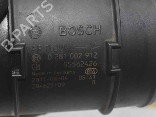 Mass air flow sensor OPEL INSIGNIA A (G09) 2.0 CDTI (68) | BP1638975M95 