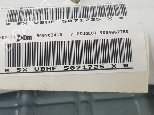 Right curtain airbag PEUGEOT 3008 I MPV (0U_) 1.6 HDi | BP8883926C12 