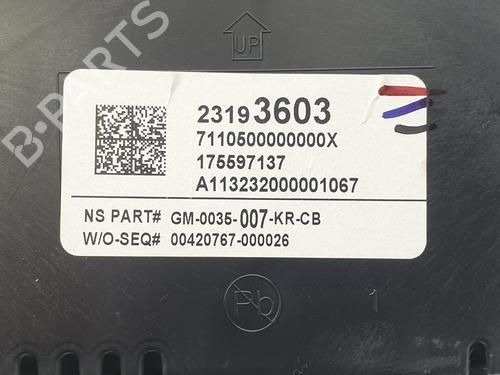 Instrument cluster OPEL INSIGNIA A Sports Tourer (G09) 2.0 CDTI (35) | BP18489929C47 
