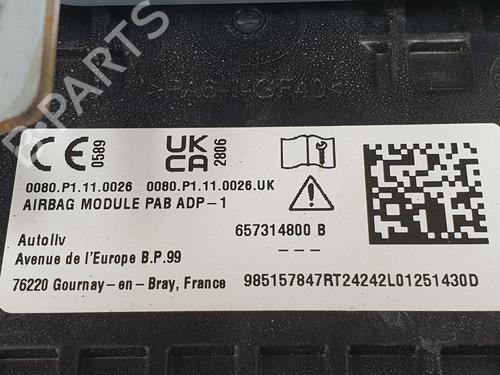 Airbag Kit DACIA DUSTER (PYM_, PYN_) 1.2 TCe 130 | BP34736089C86 - Image 20