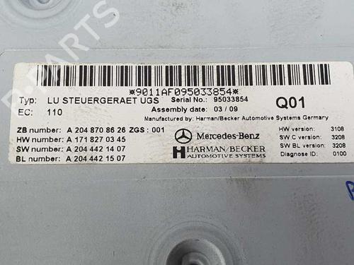 Electronic module MERCEDES-BENZ E-CLASS (W212) E 350 CDI (212.025) | BP7704899M83 